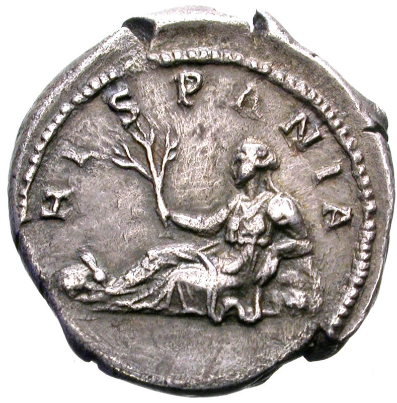 Denario de Adriano. HISPANIA. Hispania recostada a izq. (conejo en los pies). Roma. 89-D24-BAD-F29-E-445-D-8-BE2-582-A3-CE2-B413