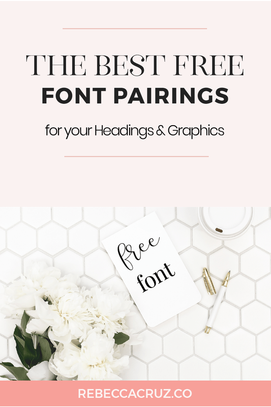 Best Free Font Pairings for Graphics and Headings. Learn how to pair fonts and where to find free resources which you can use for your headings and graphics..