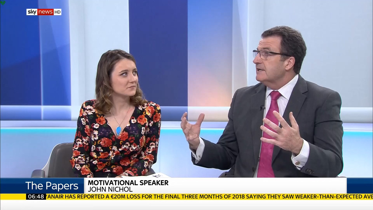 04 February - 06.00.00 - Sunrise. Sarah-Jane Mee with an engagin