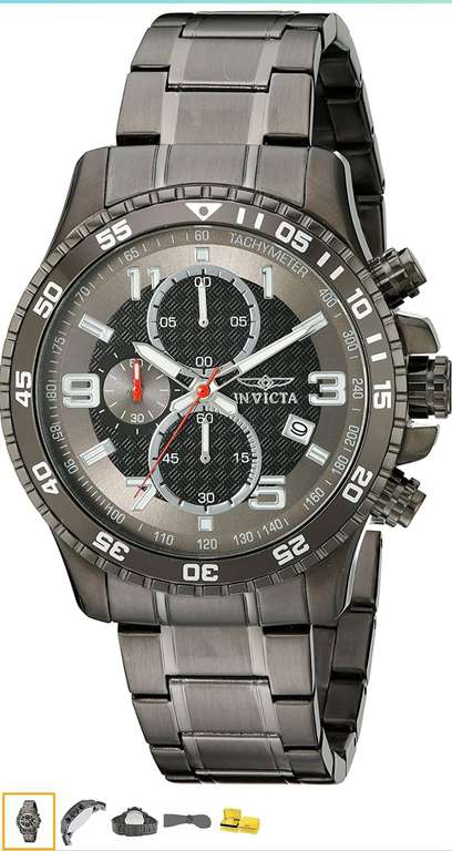 Amazon: Reloj Invicta Specialty para Hombres 45mm, pulsera de Acero Inoxidable 
