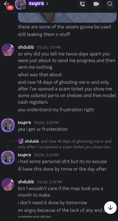 12 - Victim adressed the delays
