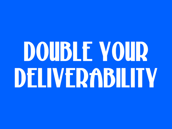 Chris Orzechowski - Double Your Deliverability