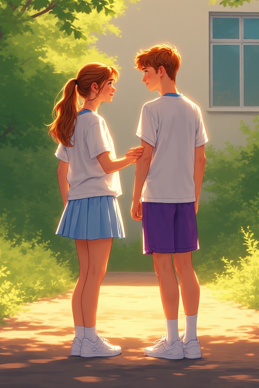 Two-Caucasian-teenagers-a-girl-27