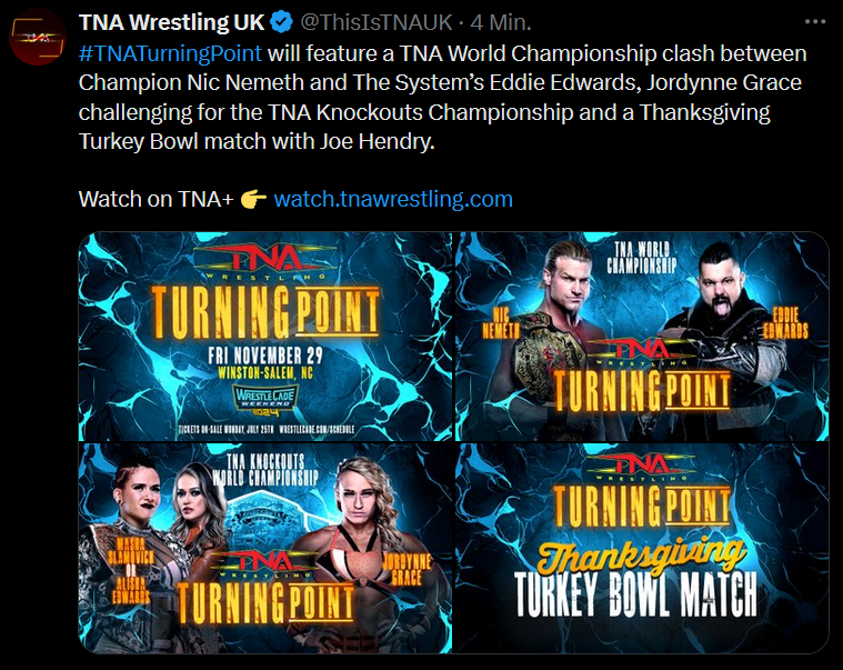 TNA Turning Point Card Thread 29.11.2024 (8 Matches bestätigt