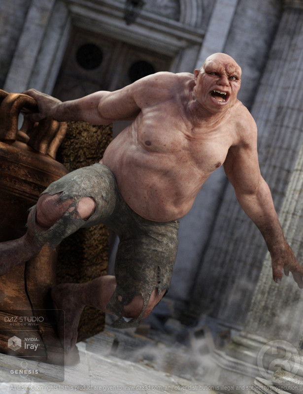     Hunchback for Genesis 8 Male