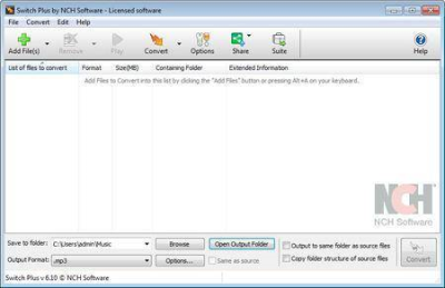 NCH Switch Plus 7.02 Beta