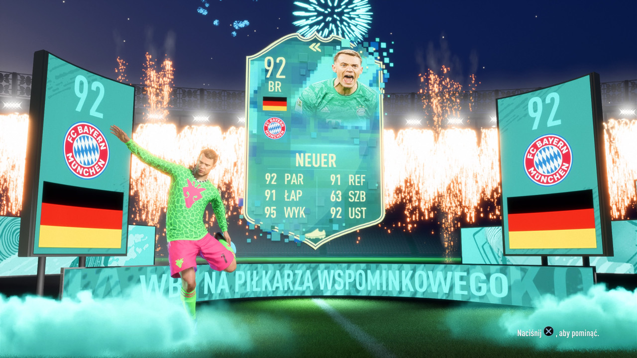 FIFA 20 Centrala FUT (w menu)