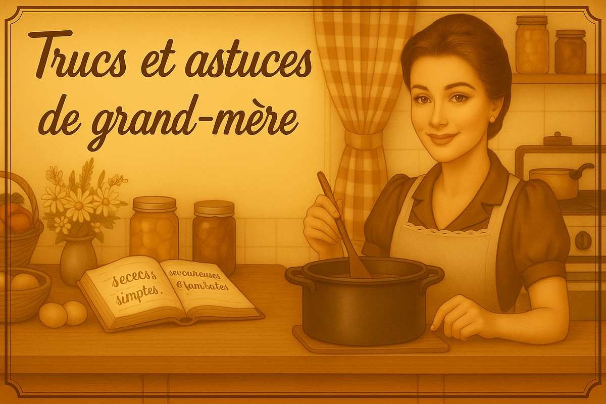   TRUCS ET ASTUCES DE GRAND-MÈRE  