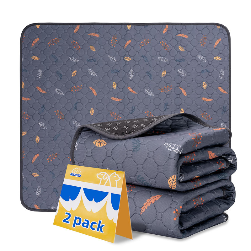 Sunheir Washable Pee Pads for Dogs 2 Pack