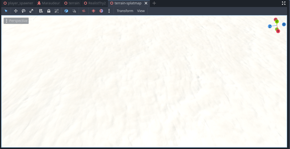 My spatial shader (too bright)