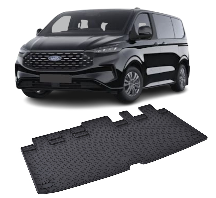 Tavita auto FORD Tourneo Custom 2024-prezent, protectie portbagaj, Cri-Flo, din cauciuc 100%, compatibil cu autoturismul FORD Tourneo Custom