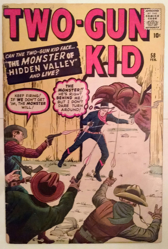 Two Gun Kid 58  VG 4.0