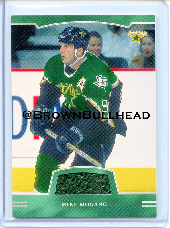 2002-03 BAP First Edition Jerseys #FE-153 [Mike Modano] [Dallas Stars] [~100] [swatch=green] a