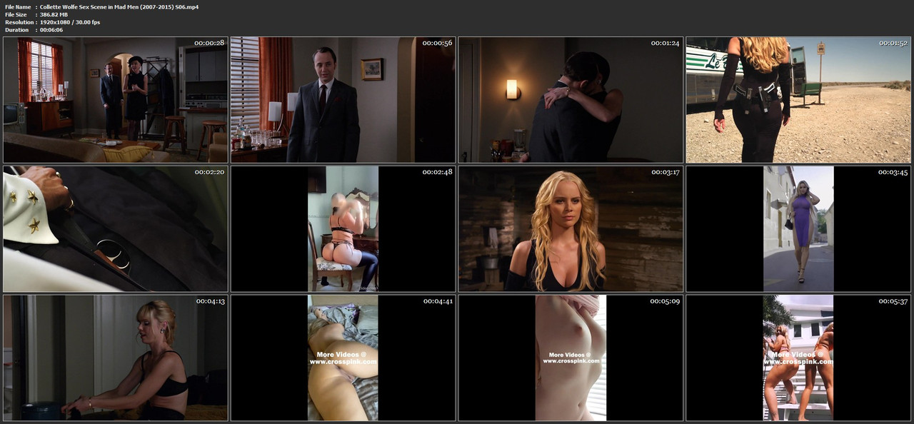 Collette Wolfe Sex Scene in Mad Men (2007-2015) S06.mp4