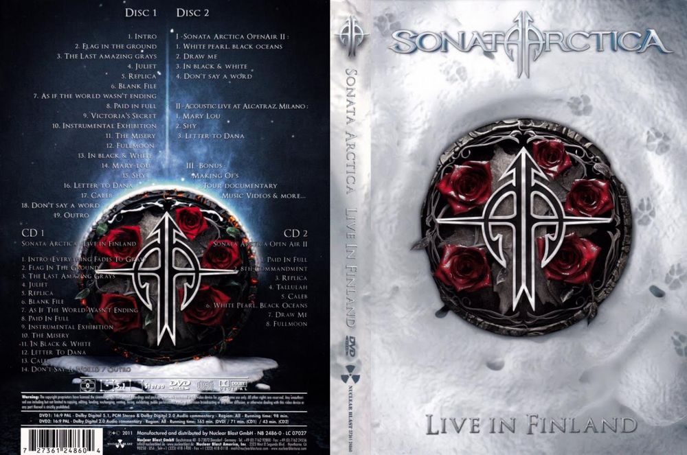 Re: Sonata Arctica - Live In Finland (2011) Blu-ray