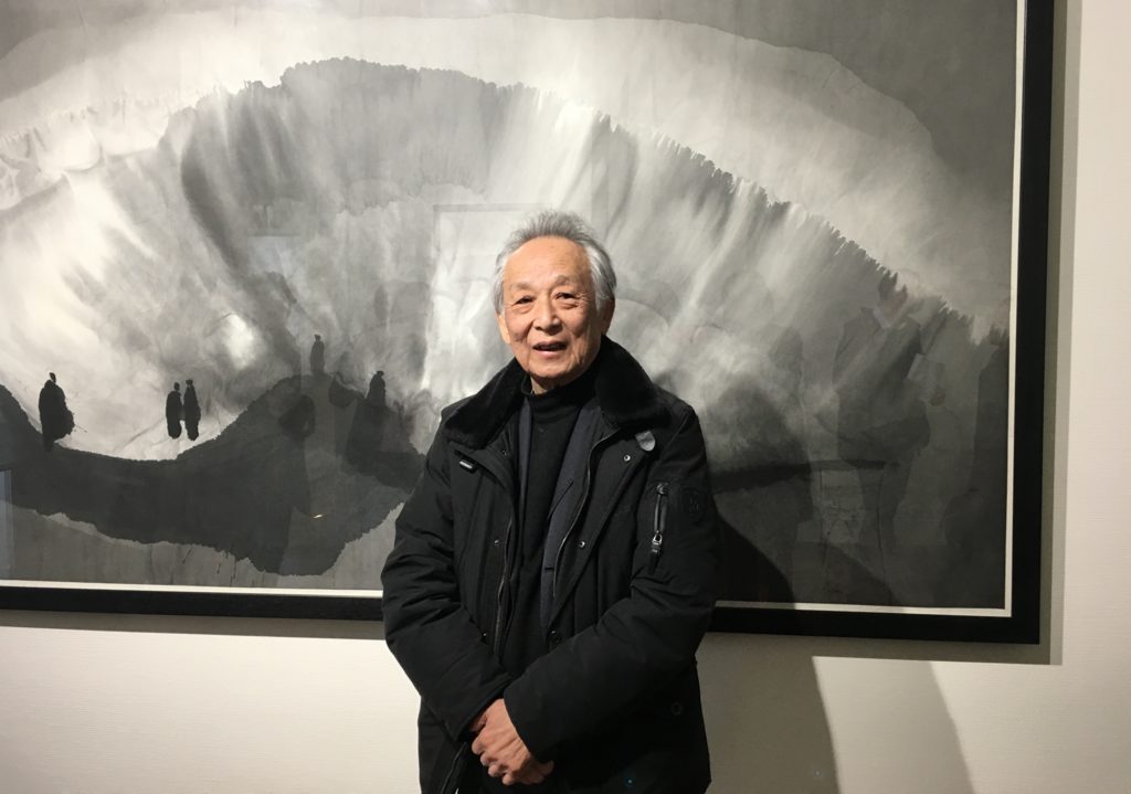 Gao-Xingjian-devant-Face-au-feu-2006-1024x719