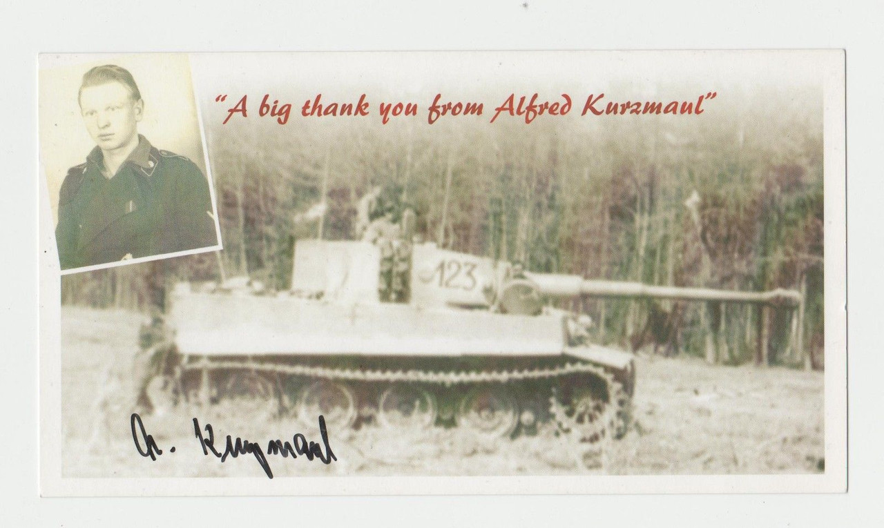 Kommandant Alfred Kurzmaul - Träger des Eisernen