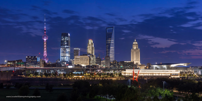 Omaha plus Shanghai buildings