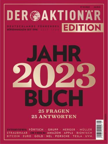 Cover: Der Aktionär Edition Jahrbuch No 01 Januar 2023