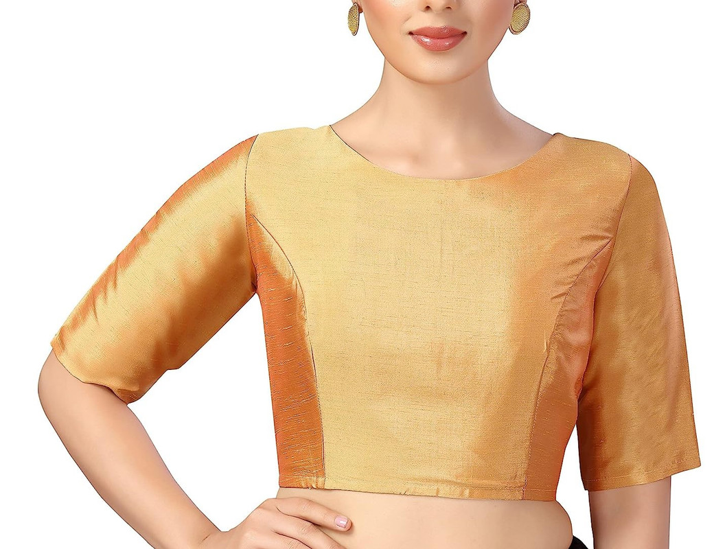 Para mujer Blusa Diseñador Hermosa Lehenga Prenda para el torso recortada Fiesta Ropa Choli Saree Blusa - Imagen 40 de 51