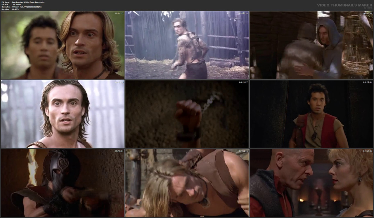 Beastmaster S03E06 Tiger, Tiger....mkv