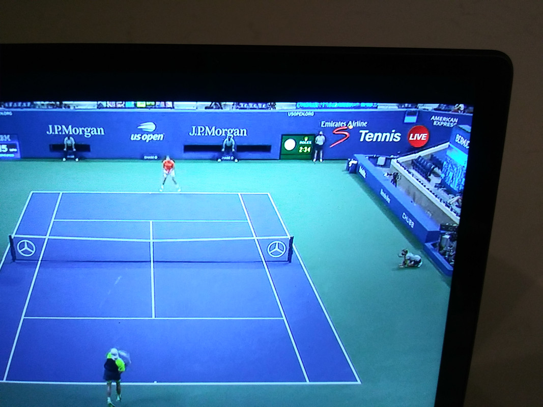 Which television channel is this? Talk Tennis