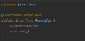 threads using Runnable interface