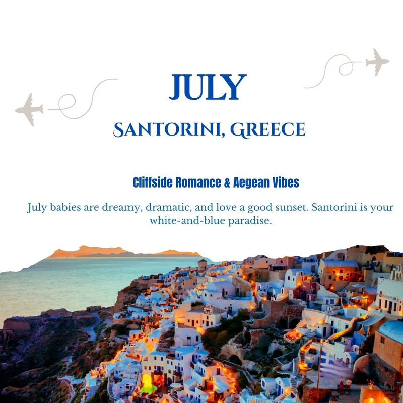 July  Santorini, Greece