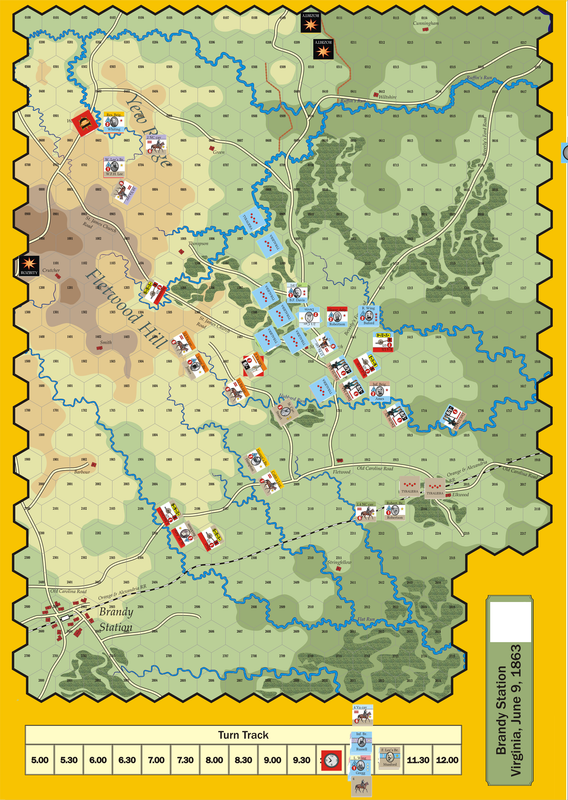 Brandy Station 1863Map