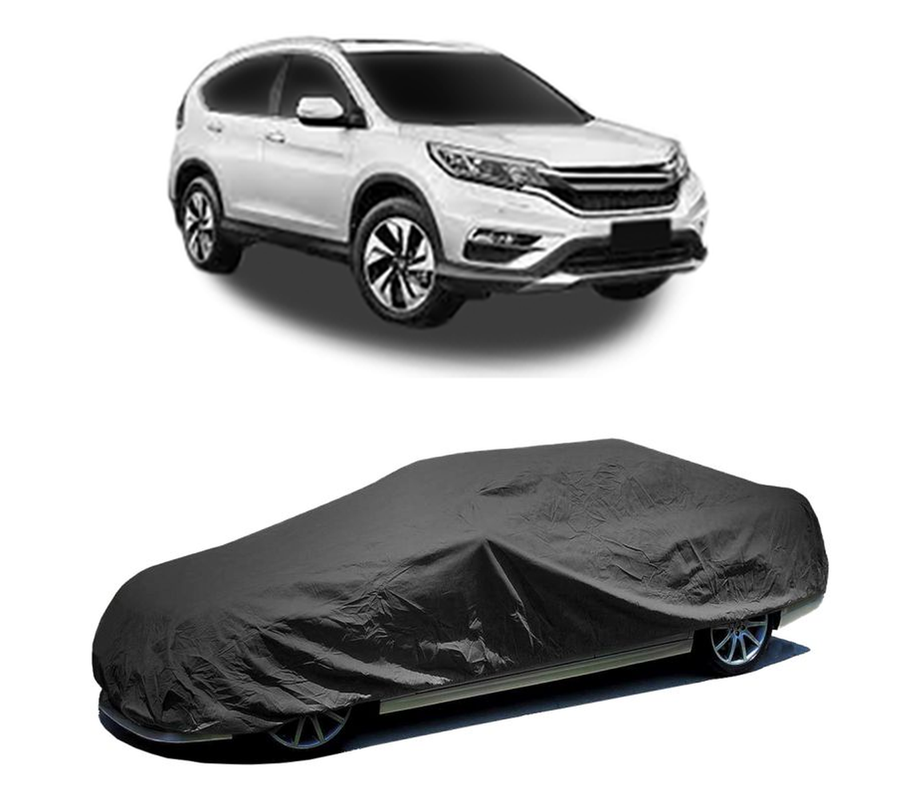 Husa tip prelata auto pentru HONDA CR-V V (RW_, RT_) 2016 - 2023,culoare negru, material textil impermeabil, rezistanta la intemperii praf UV, CARPASSION Husa Protectie