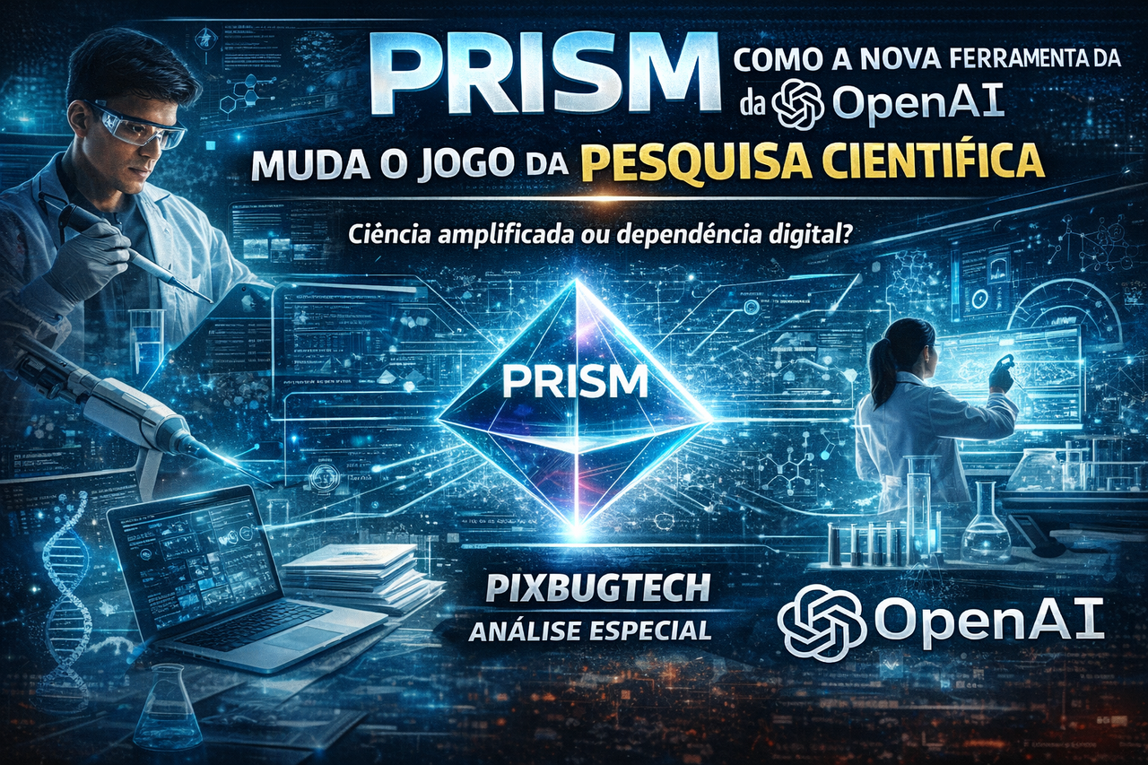 PRISM: como a nova ferramenta da OpenAI muda o jogo da pesquisa científica