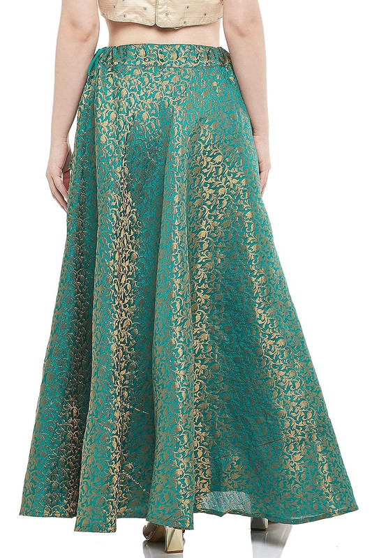 Women's Maxi Skirt Flared Bollywood Lehenga Choli Belly Dancing Skirts Partywear - Picture 13 of 47
