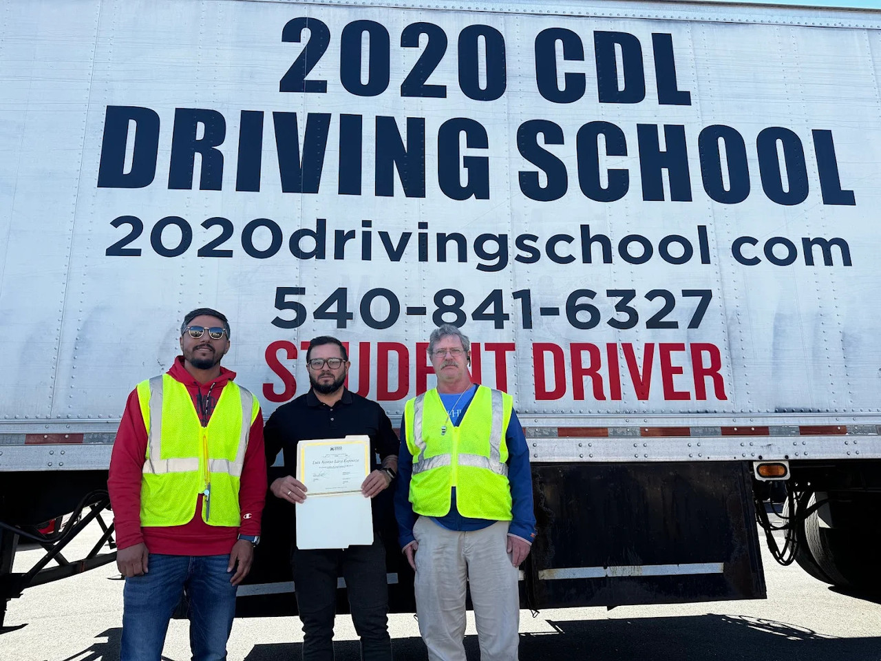 CDL Program Graduates Ready for the Road