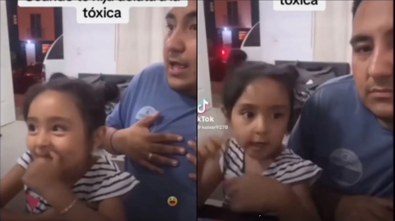 Niña se hace viral por hablar de la infidelidad de su madre en TikTok