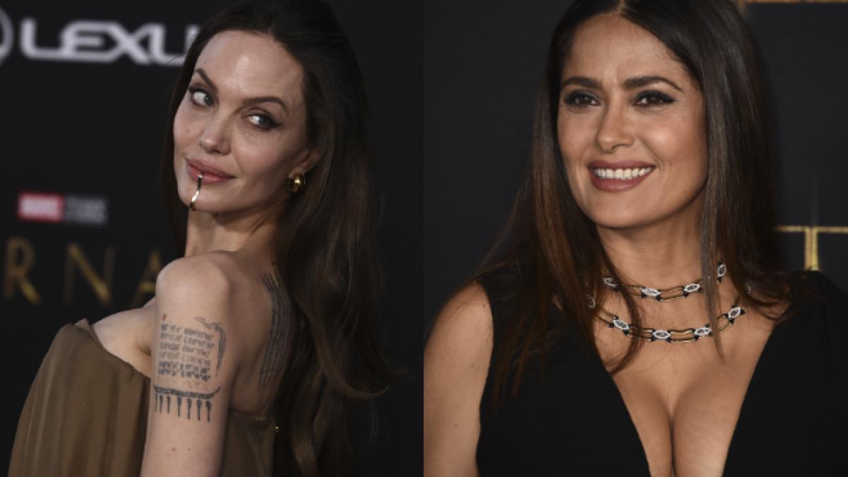 Angelina Jolie habla de su gran amistad con Salma Hayek