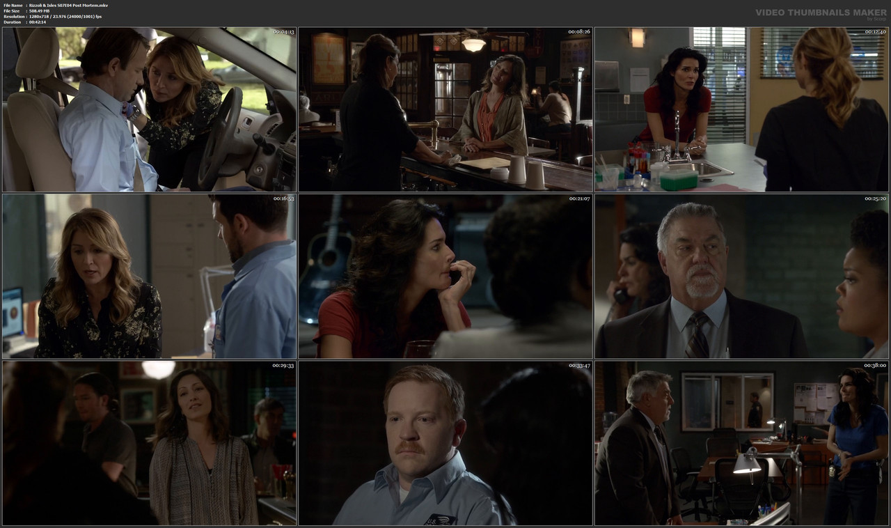 Rizzoli & Isles S07E04 Post Mortem.mkv