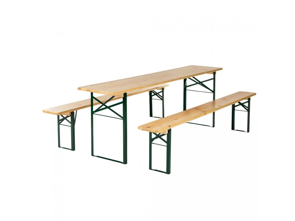 Pivní set (stůl + 2 lavice)