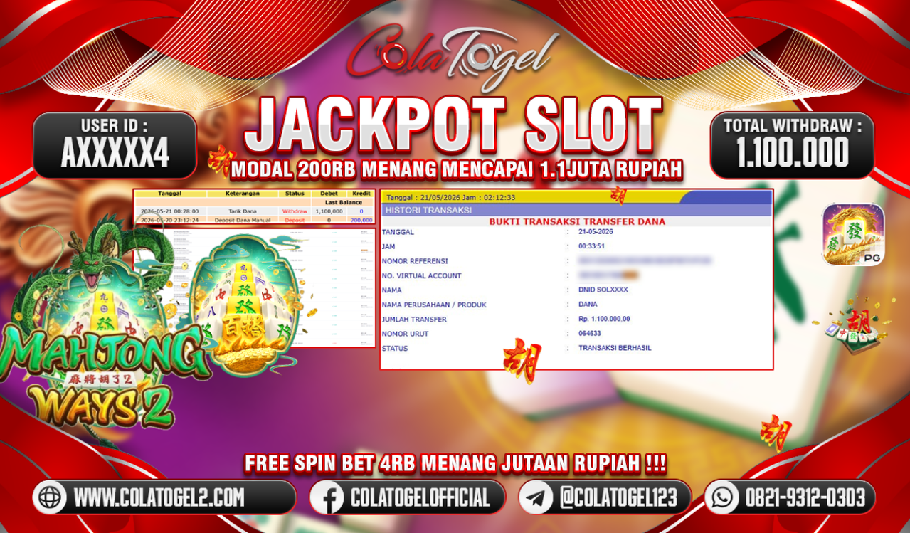 JACKPOT SLOT GACOR!!