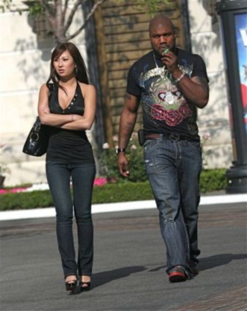 Rampage Jackson with Wife  