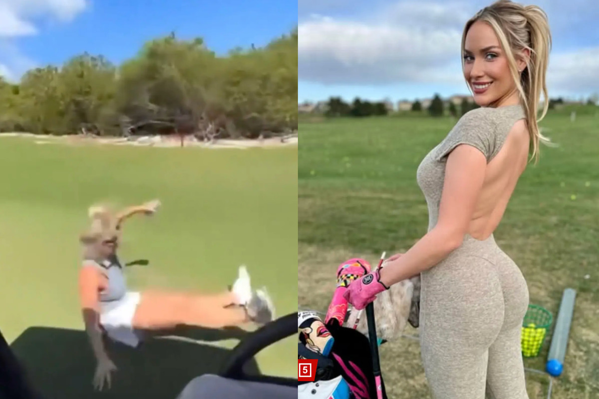 Paige Spiranac sets record straight about viral golf video with cheeky wardrobe comment
