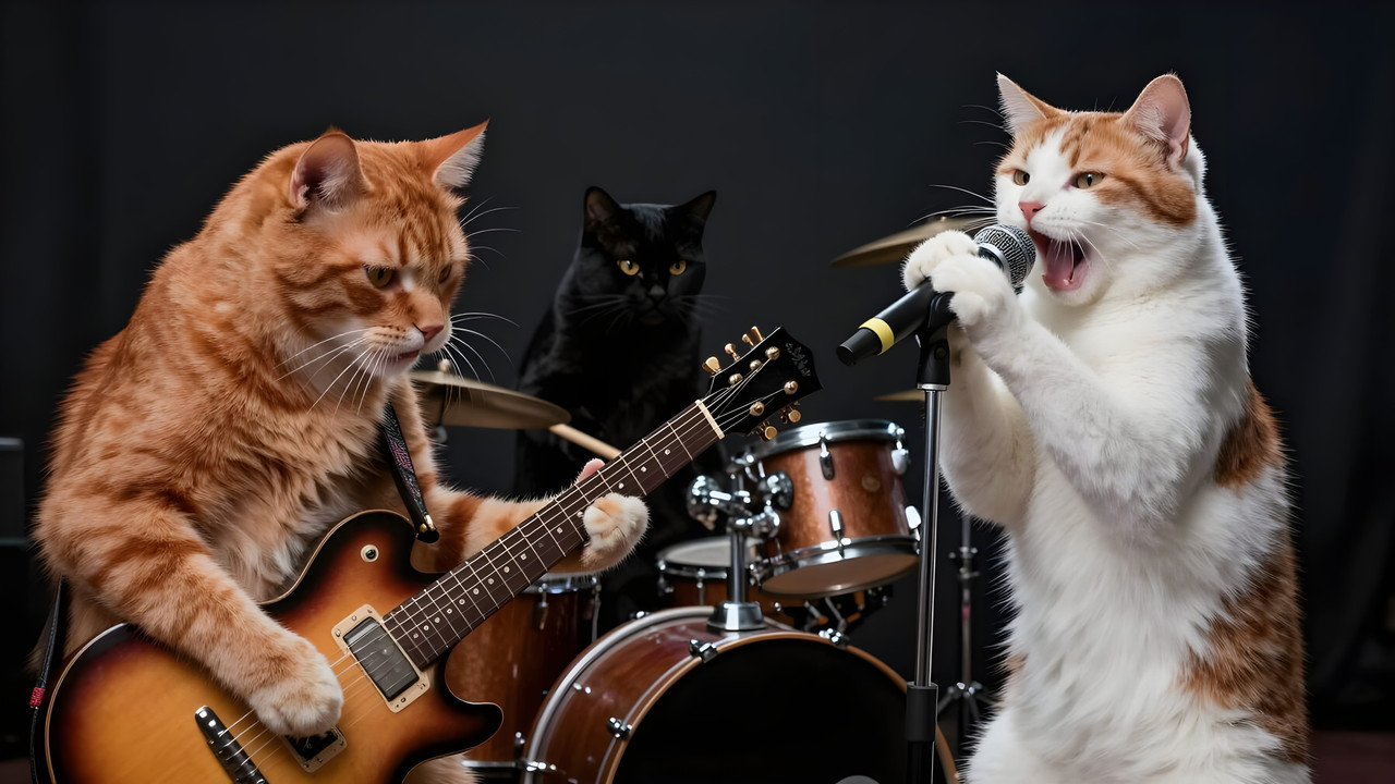 Ginger Moggie And The Meows