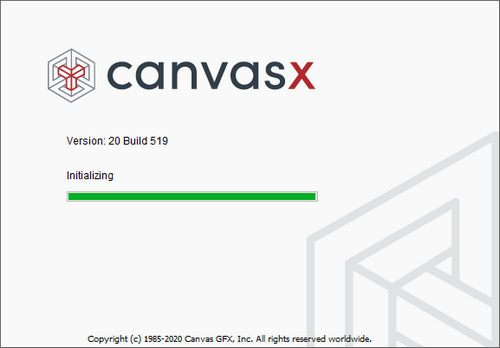 Canvas X / X3 CADComposer / X Geo 20.0 Build 519