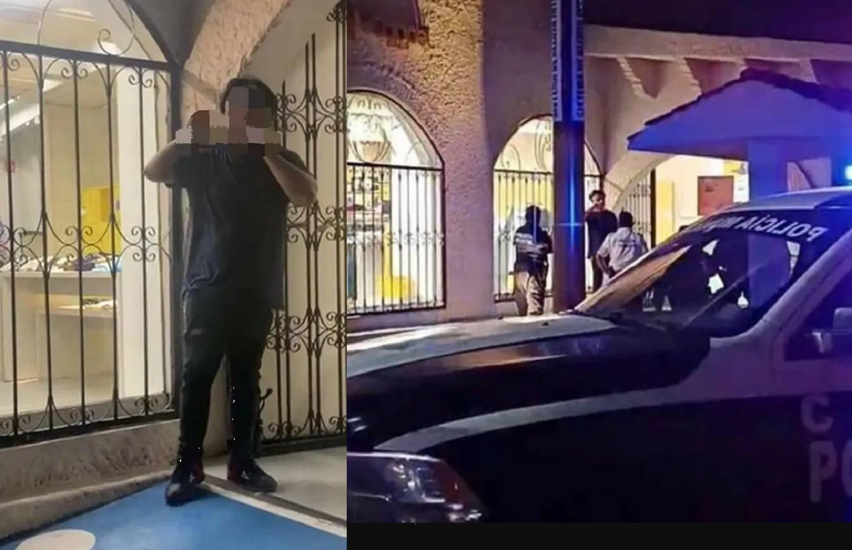 Coppel Puebla en llamas, hombre incendia sucursal por los altos intereses: video