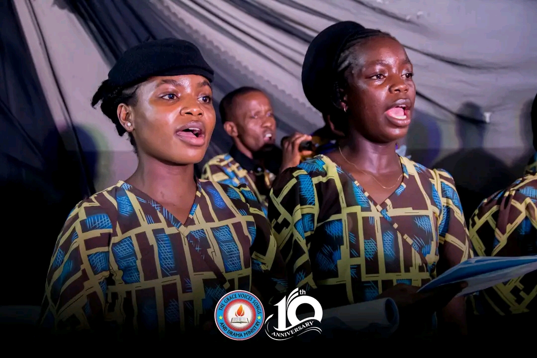 The Grace Voices gathered in fellowship