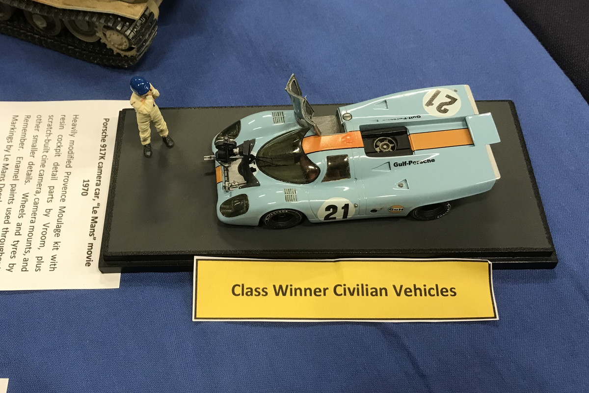 Porsche 917K Austria N°3 Daytona 1970 - Miniature Montée 1/43 Provence Moulage