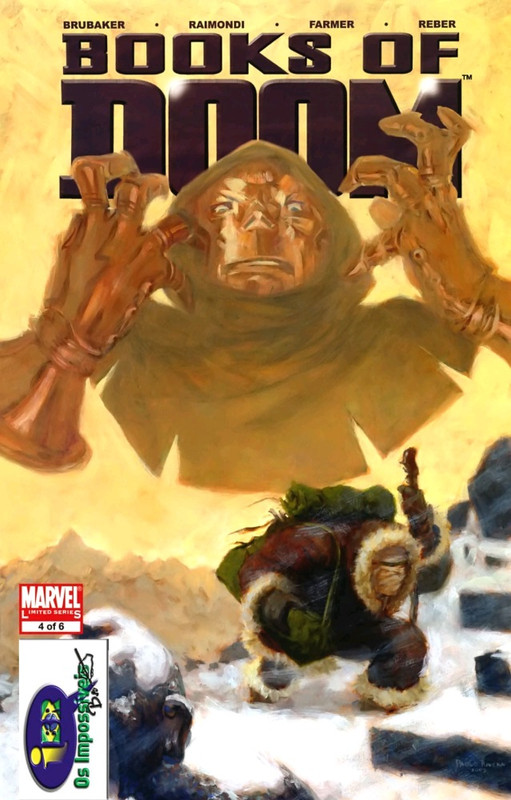 Capa da HQ Livros Doom #04 (2006)