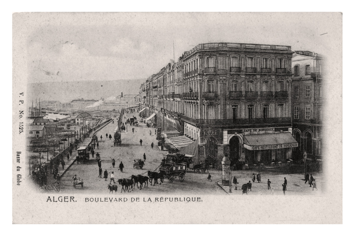 Alger (DZ) Boulevard de la République (VP 1525)