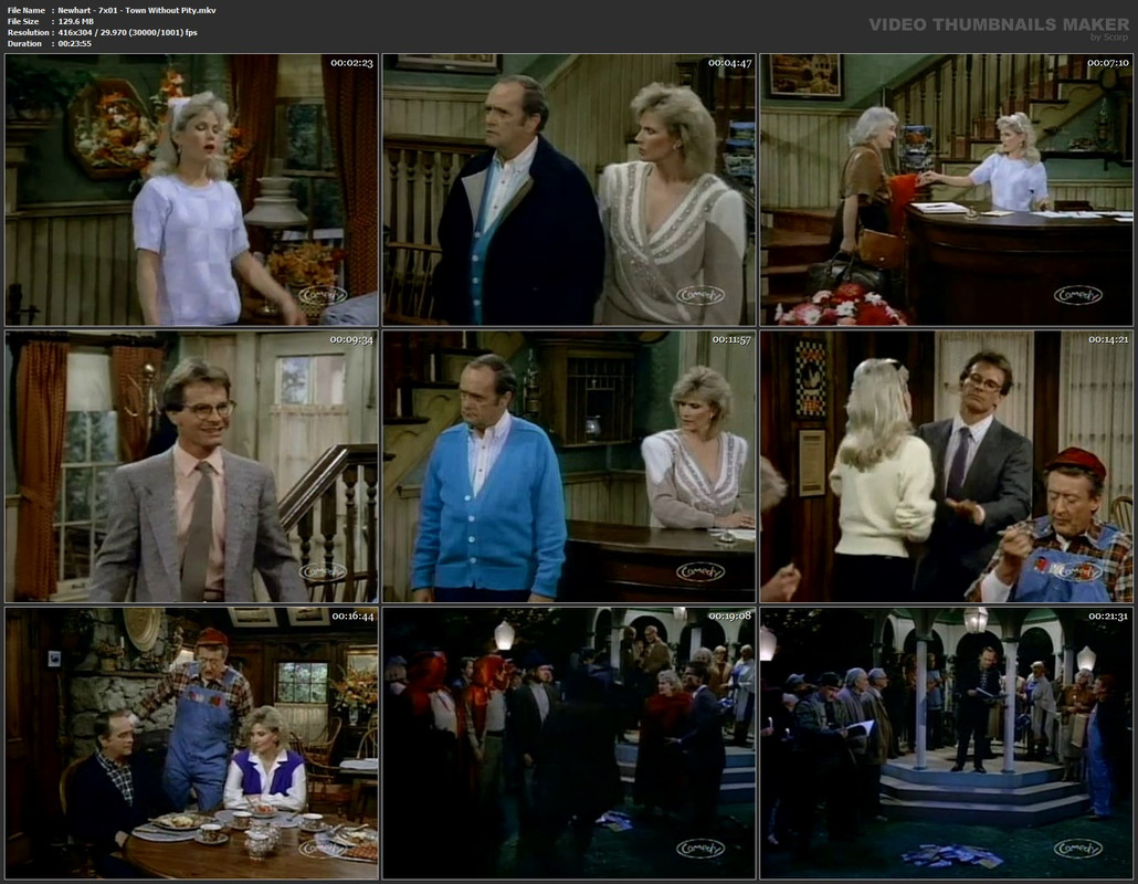 Newhart - 7x01 - Town Without Pity.mkv