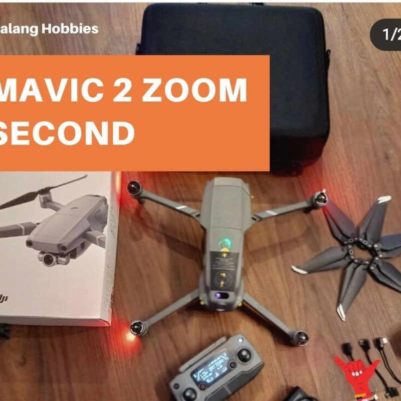 jual DJI Mavic 2 Zoom 2 Baterai Second Bekas Malang