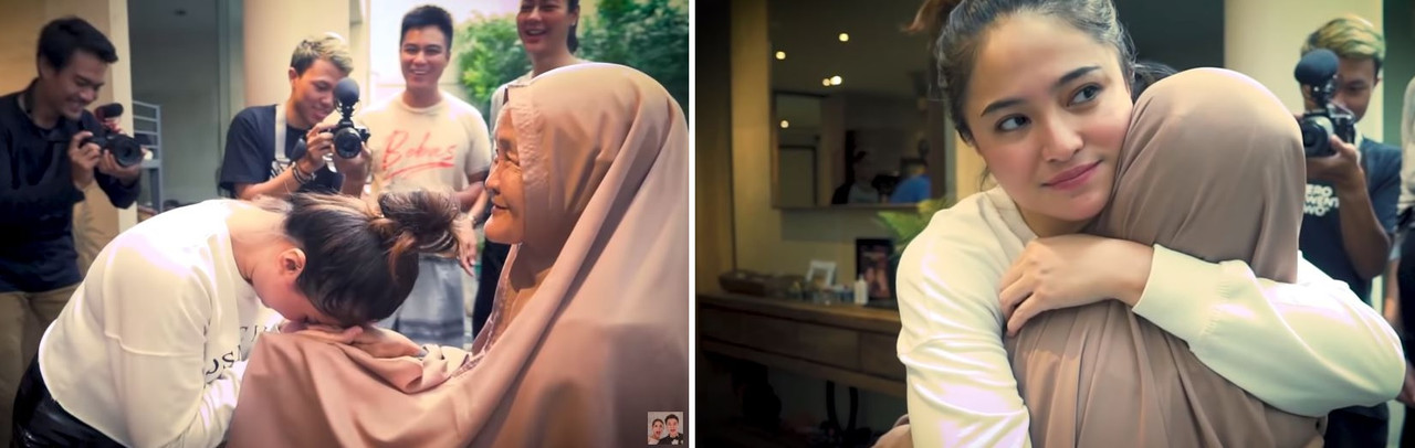 Marshanda bertemu Nenek Iro